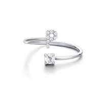 Anillo Brand Mujer Personal Cristalli in Acero 02RG002P
